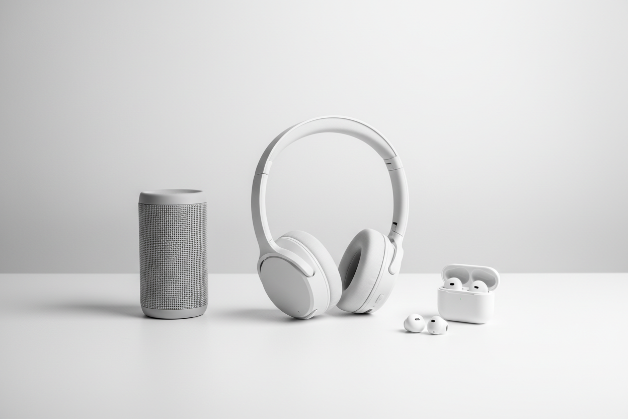 Echipamente audio olmarkt – căşti wireless, earbuds și boxe bluetooth portabile