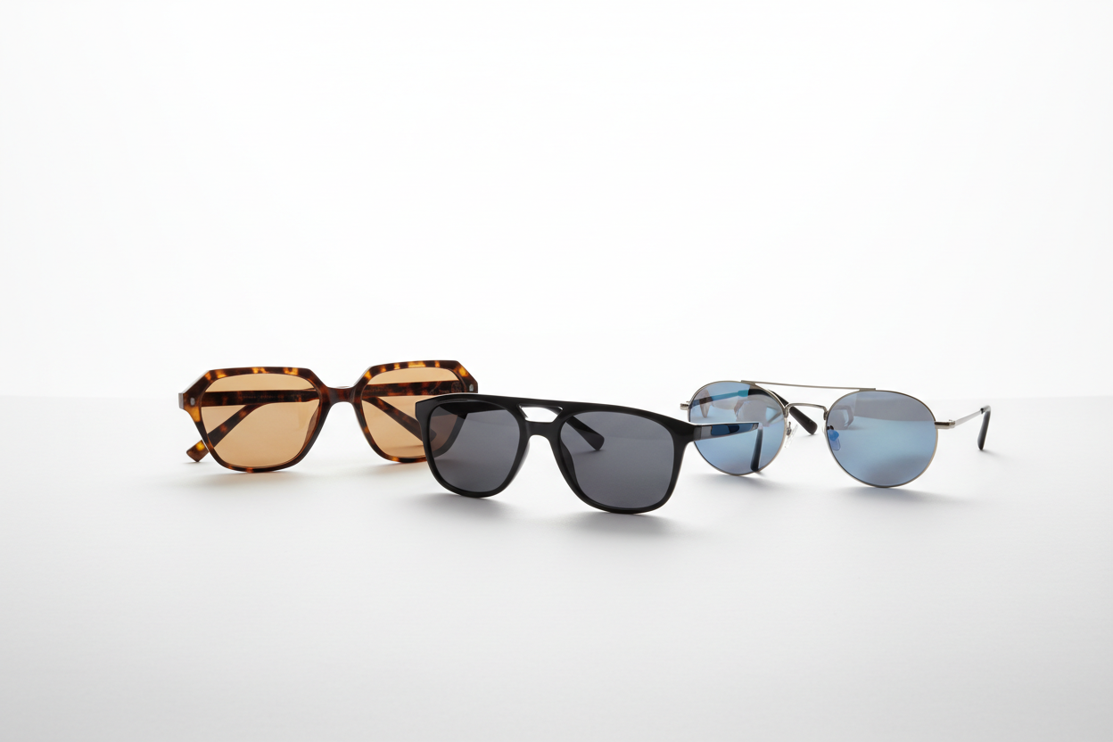 Ochelari de soare olmarkt – rame aviator, rotunde și pătrate cu protecție UV