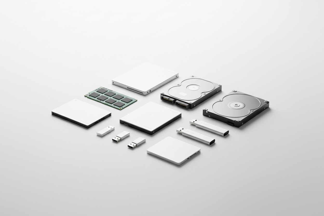 Dispozitive stocare date olmarkt – SSD, HDD și memorii USB pentru calculator și laptop