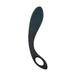 Vibrator pentru punctul G Alive Black Heart din silicon, turcoaz, 17 cm