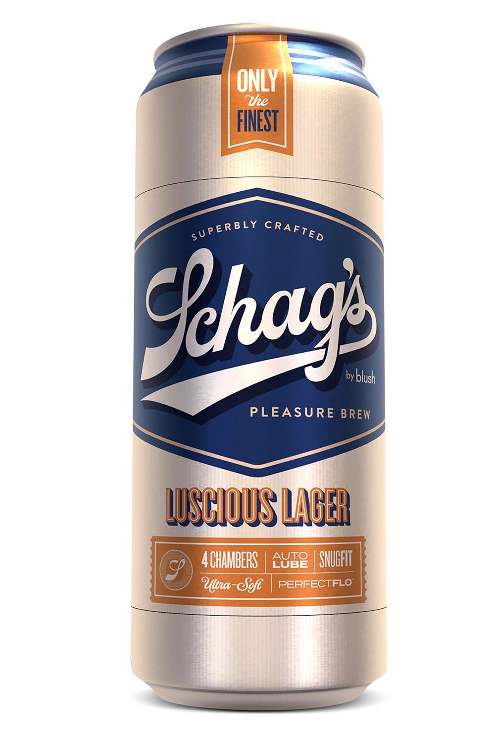 Masturbator autohidratant Blush Luscious Lager TPE 20 cm