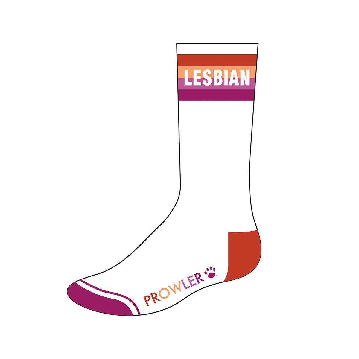 Șosete Prowler Lesbian cu inscripții pe încheietura mâinii