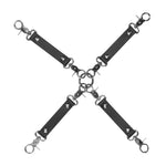 Conectori Hogtie cu 4 puncte Venice Collection Ouch, negri