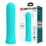 Vibrator compact din silicon Pretty Love reîncărcabil