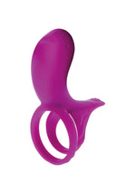 Inel stimulator pentru cupluri fuchsia