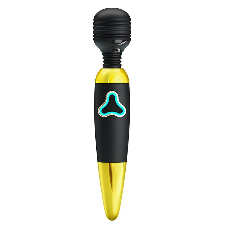 Baghetă masaj USB Pretty Love Body Wand din silicon 25 cm