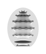 Masturbator hidroactiv Satisfyer Eggcited Riffle, verde deschis, 7 cm