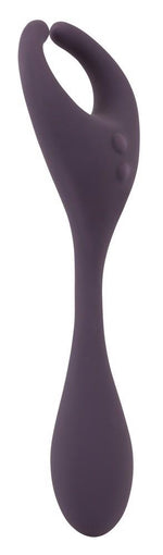 Vibrator din silicon pentru punctul G, cu telecomandă USB, Couples Choice, 18,5 cm