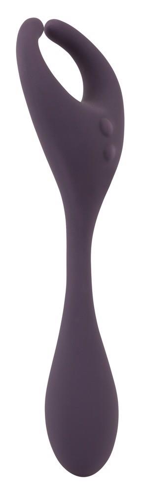 Vibrator din silicon pentru punctul G, cu telecomandă USB, Couples Choice, 18,5 cm