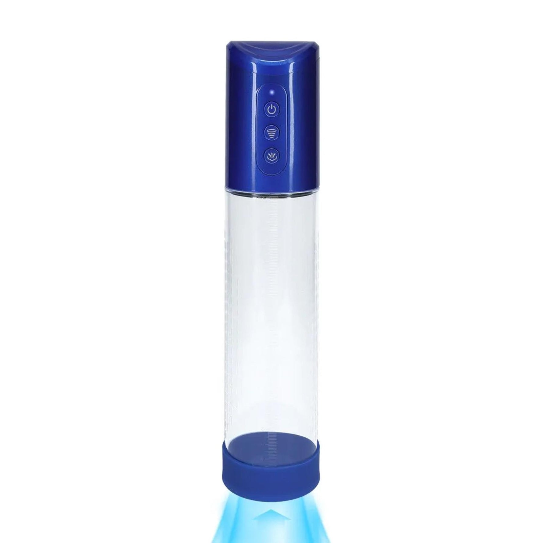 Pompă electrică cu pompare HyperPump, albastru metalic, USB