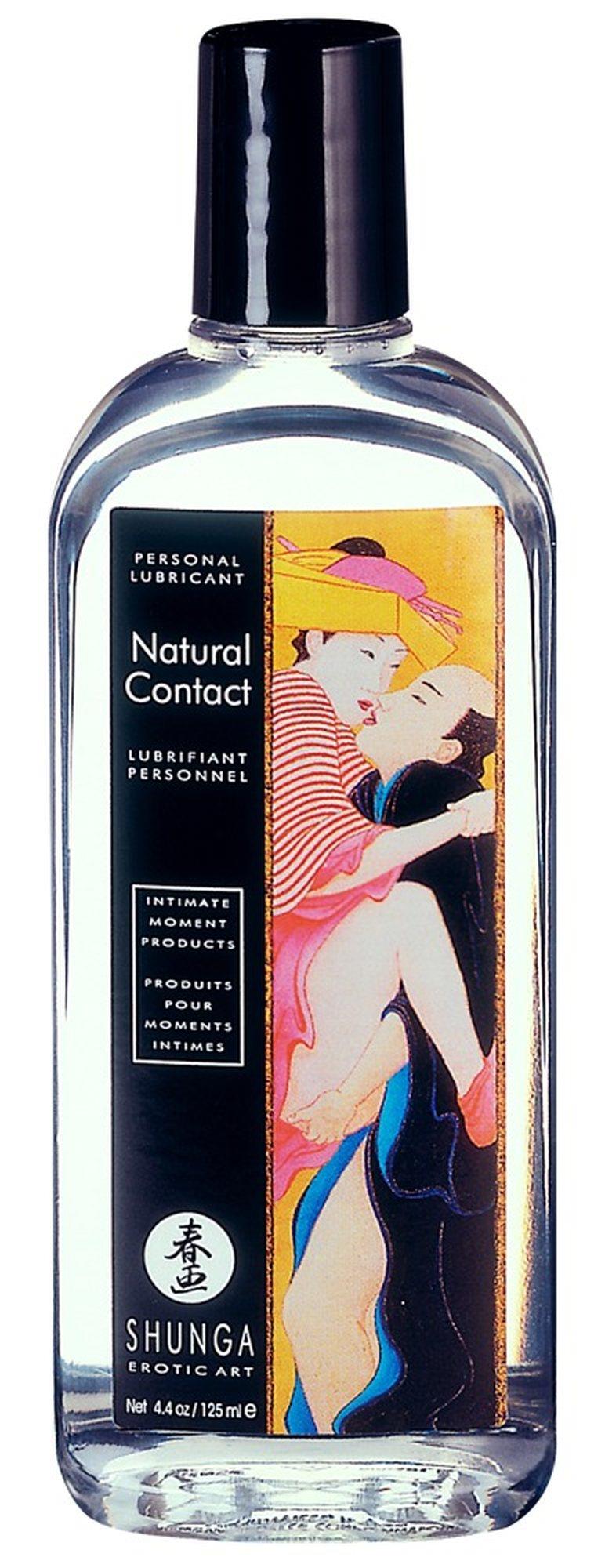 Lubrifiant pe bază de apă Natural Contact Shunga 125 ml