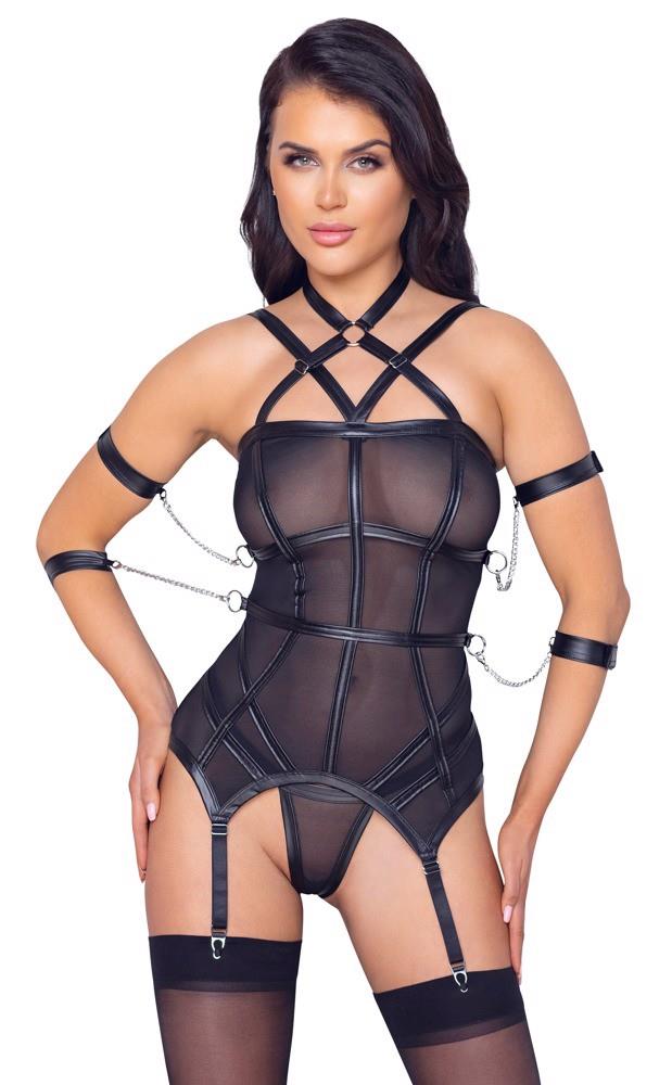 Set de lenjerie intimă Cottelli BONDAGE XL