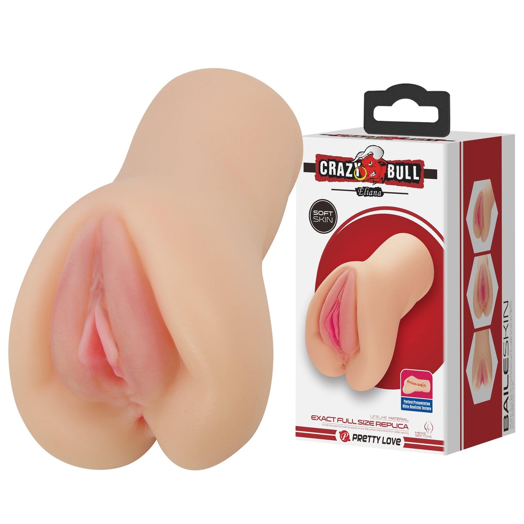 Masturbator TPR Crazy Bull Scarlet