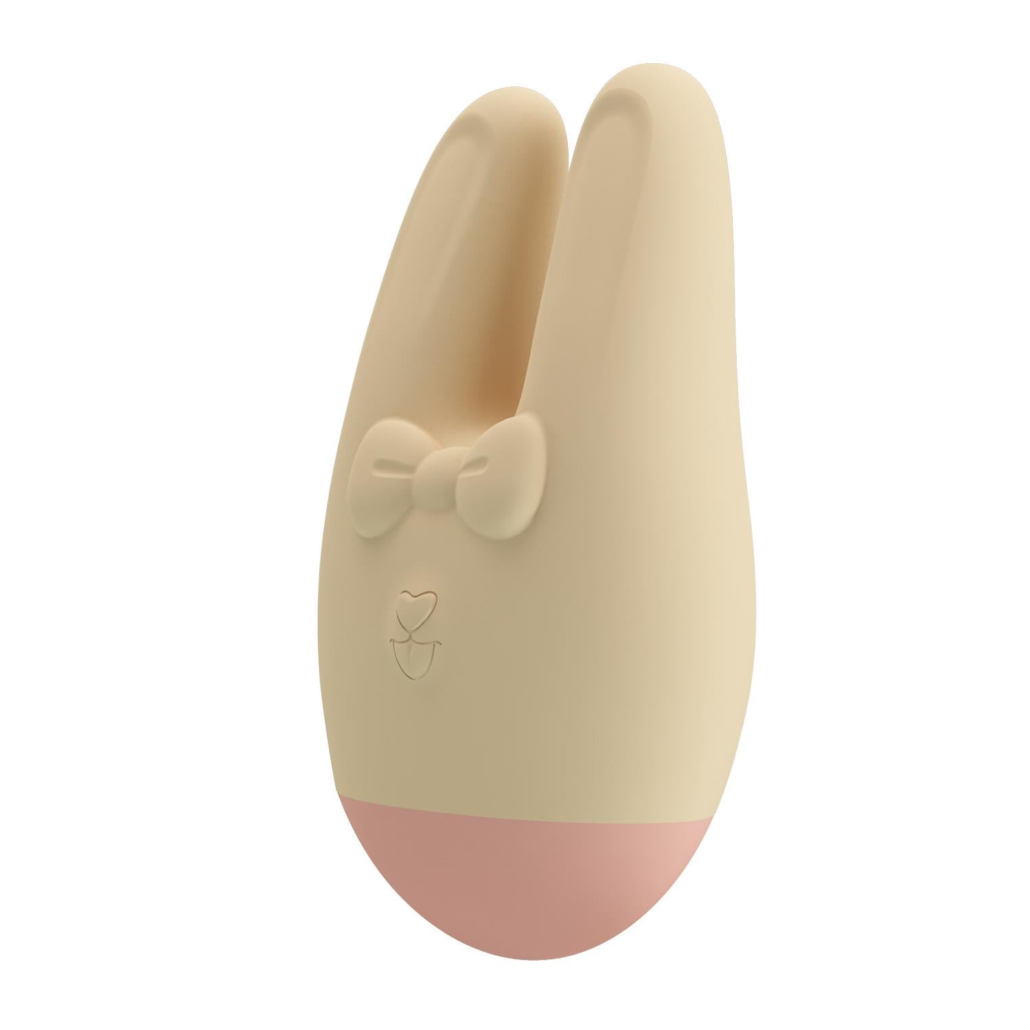 Vibrator compact Romance din silicon, tip iepuraș