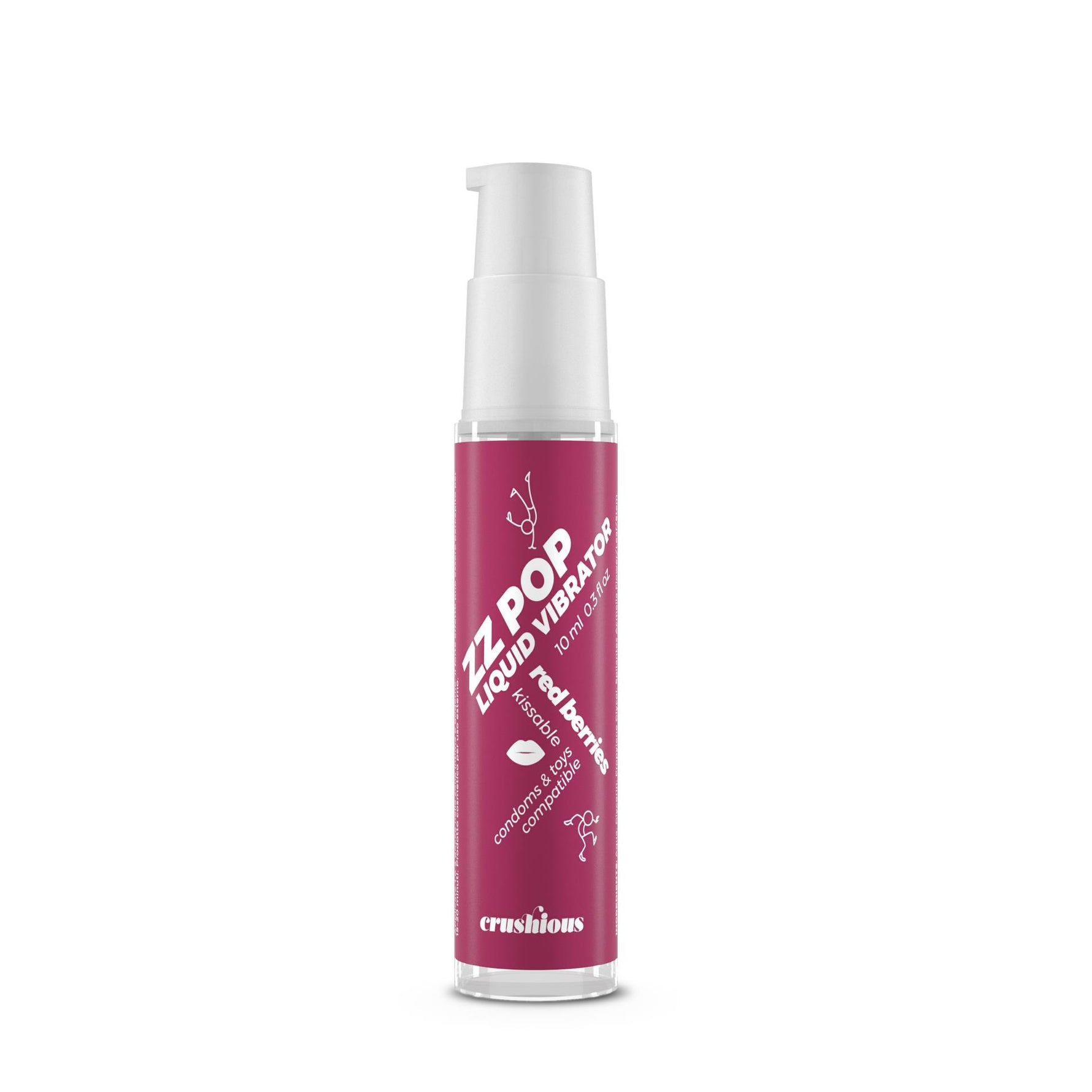 Gel stimulant Crushious ZZ Pop cu fructe de pădure 10ml