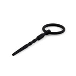 Dop de penis din silicon HeavyFun seria B cu canal 13,5 cm