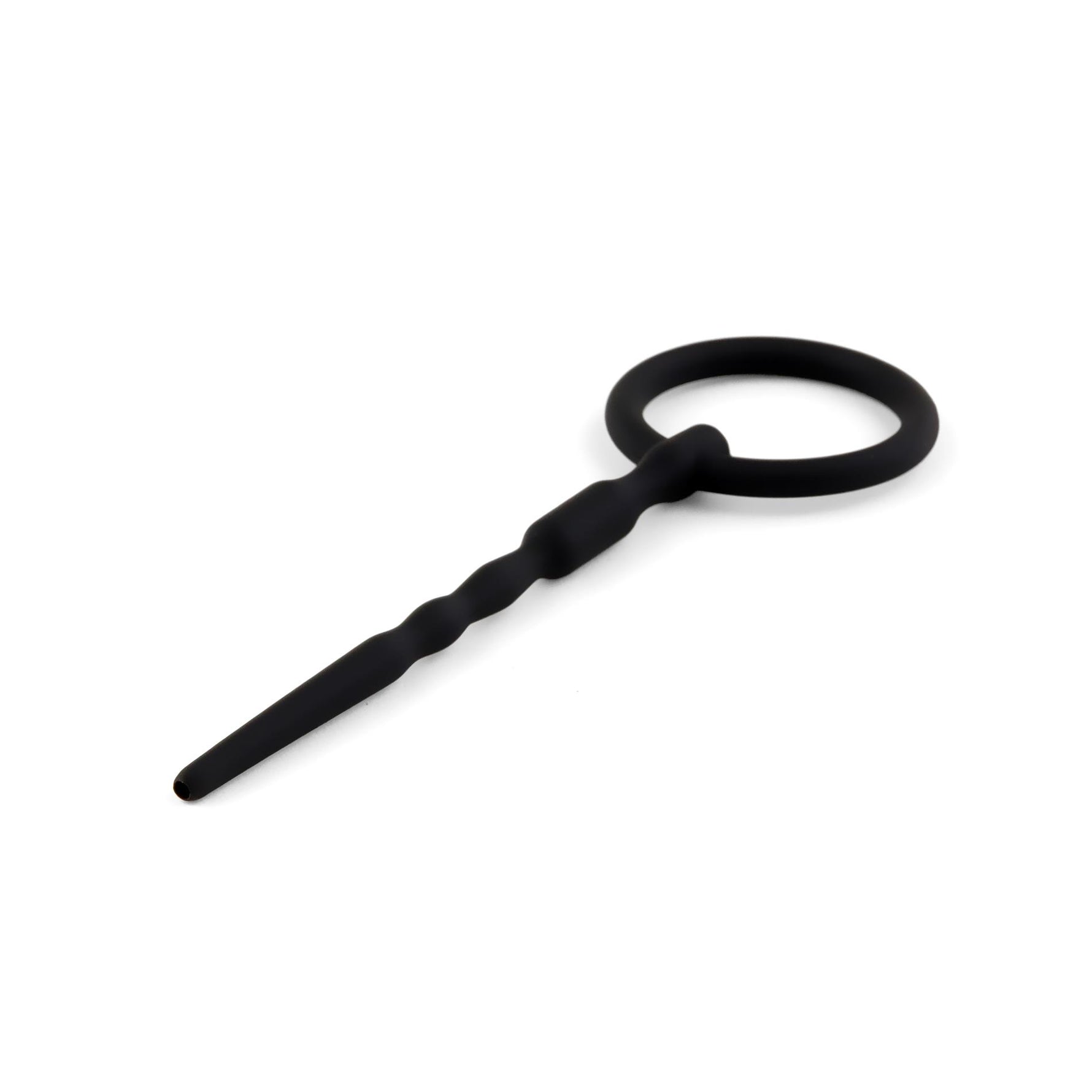 Dop de penis din silicon HeavyFun seria B cu canal 13,5 cm
