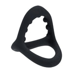 Inel din silicon Tri-O'Levelz negru 5-2 cm