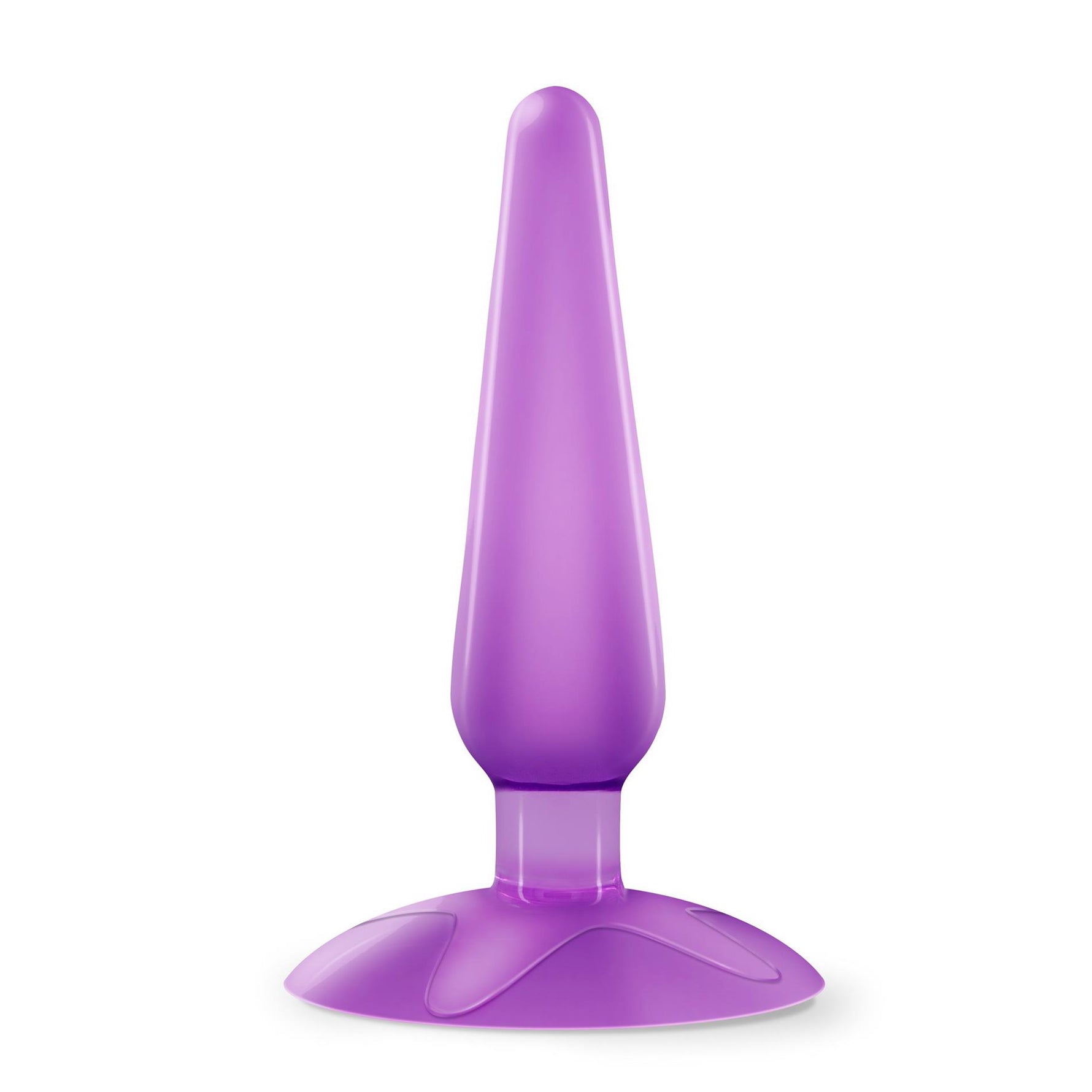 Dop anal piramidal Jolly Crushious, liliac, 11 cm