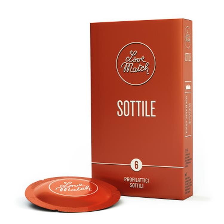 Prezervative Love Match Sottile ultra subțiri, 6 bucăți