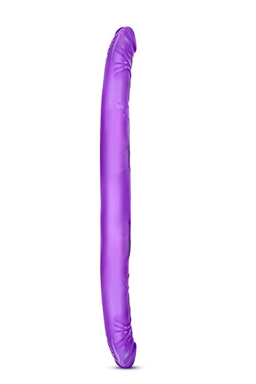 Dildo dublu Blush B Yours Purple 41 cm