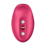 Stimulator clitoridian Fun Factory Belle Silicon Air Pulse Roșu USB