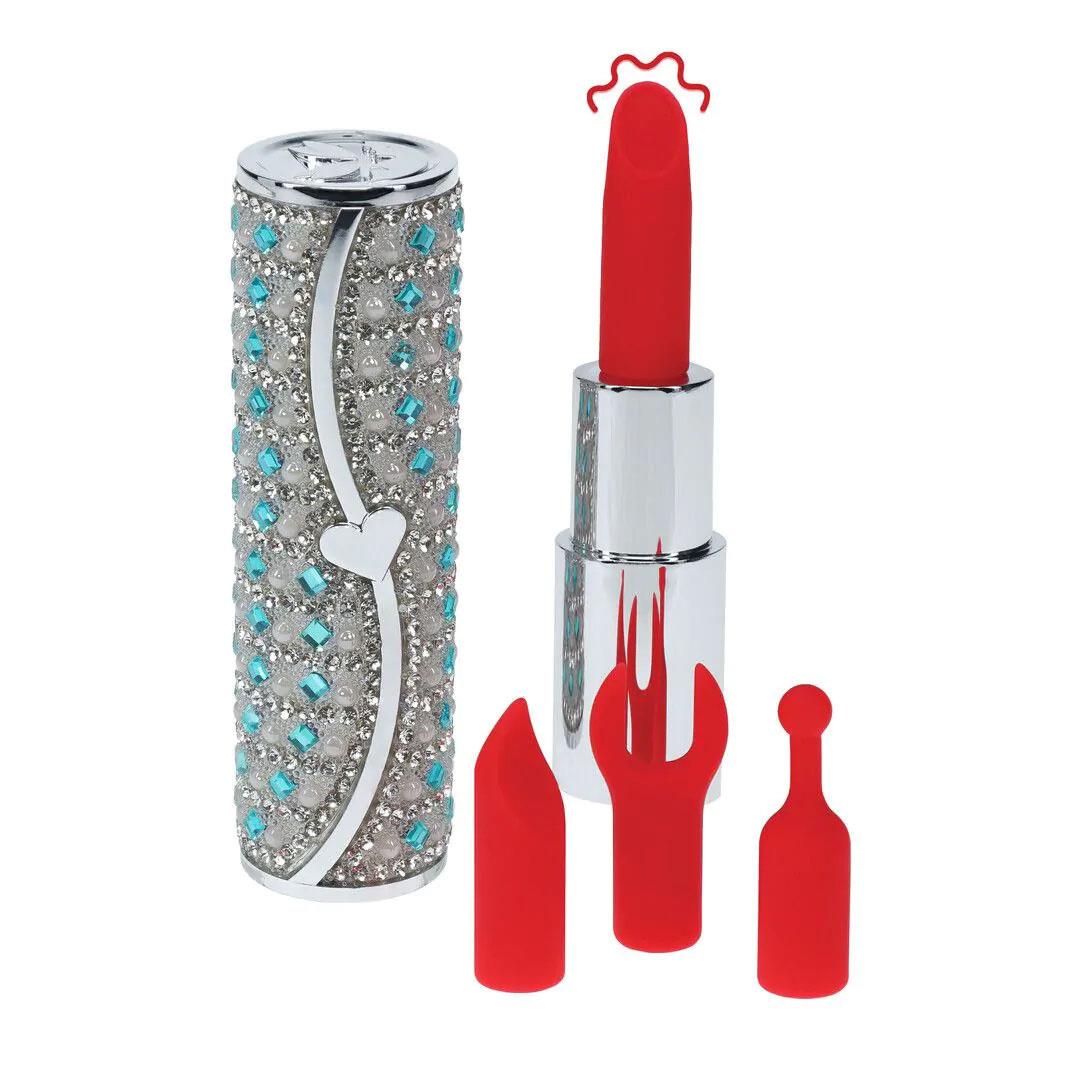 Vibrator ruj USB Loveline Tiffany Blue