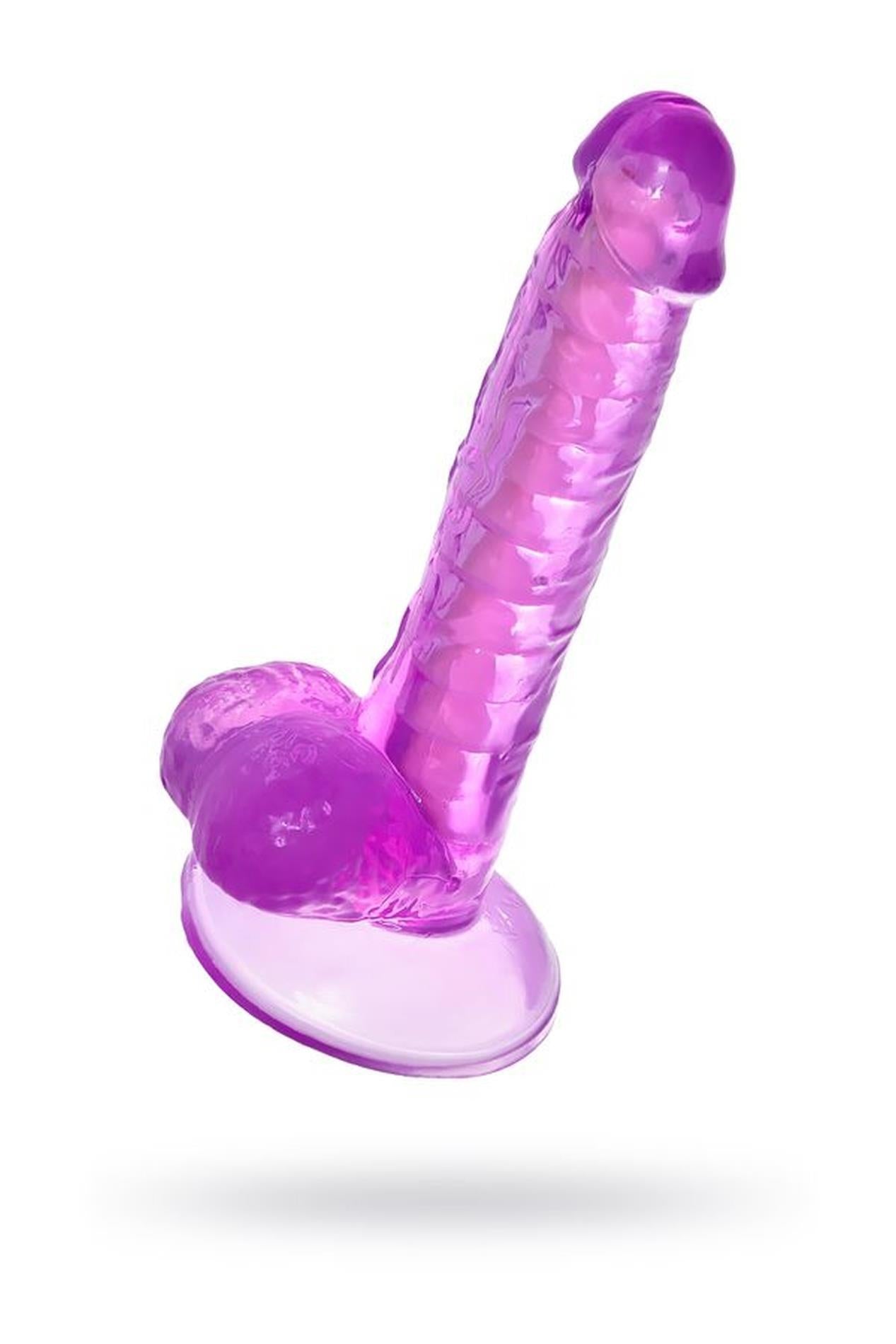 Celiam A Toys Dildo Realist Flexibil Violet 20,5 cm