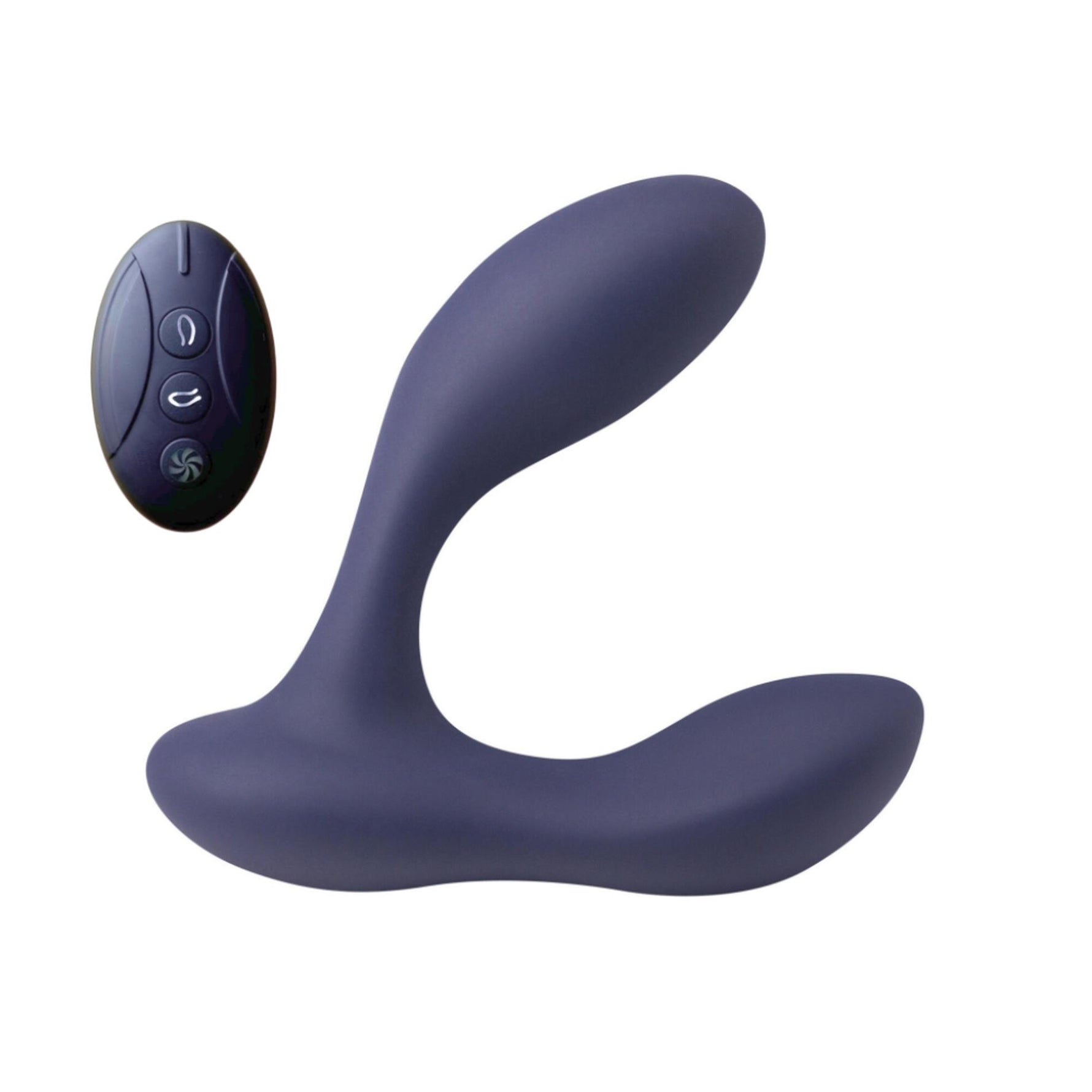 Aparat de masaj pentru prostată cu motor dublu Spice It Up P Bliss și telecomandă USB