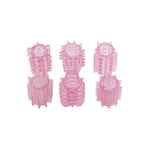 Set de 6 inele flexibile Toyz4lovers din TPE roz