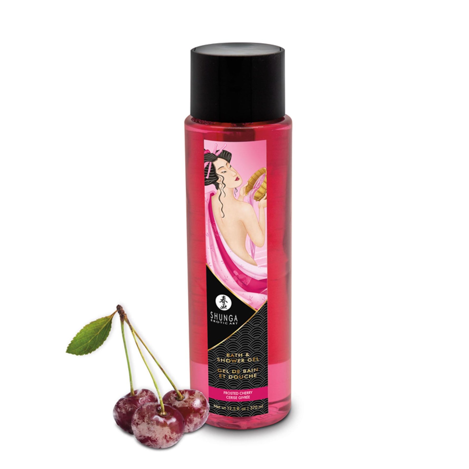 Gel de duș cu aromă de cireșe Shunga 370 ml