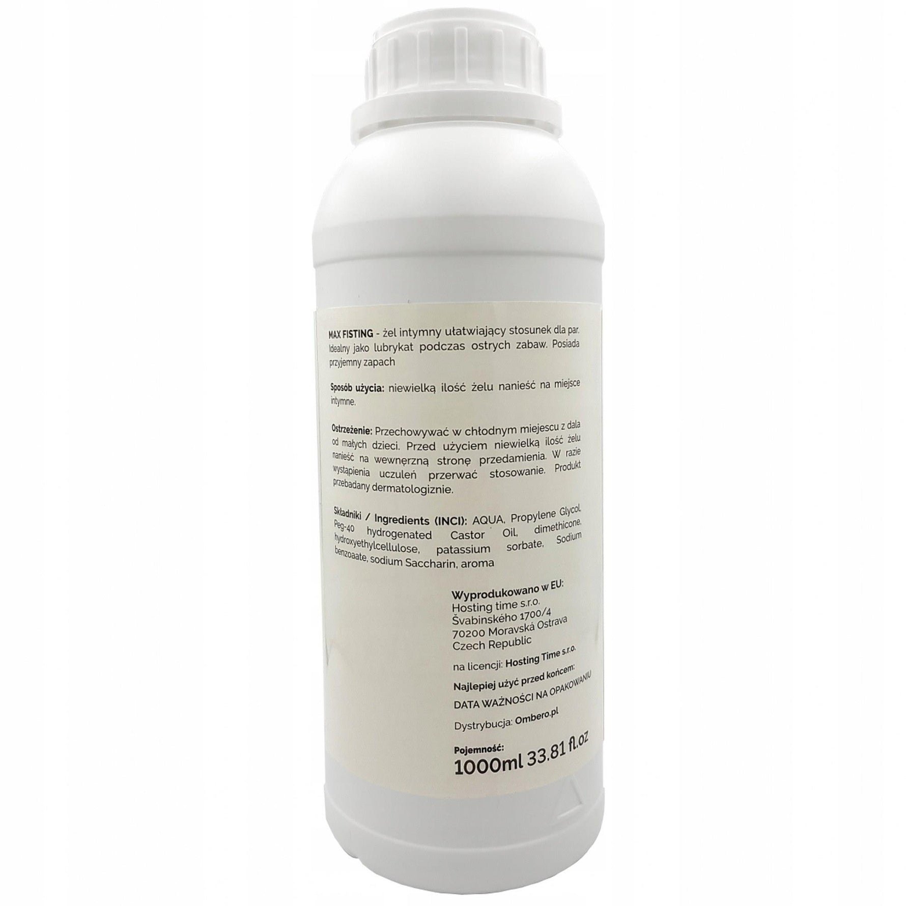 Gel pentru fisting LoveStim MAX 1000 ml