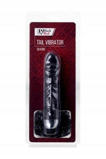 Vibrator din silicon negru și roșu cu 6 moduri, 16 cm