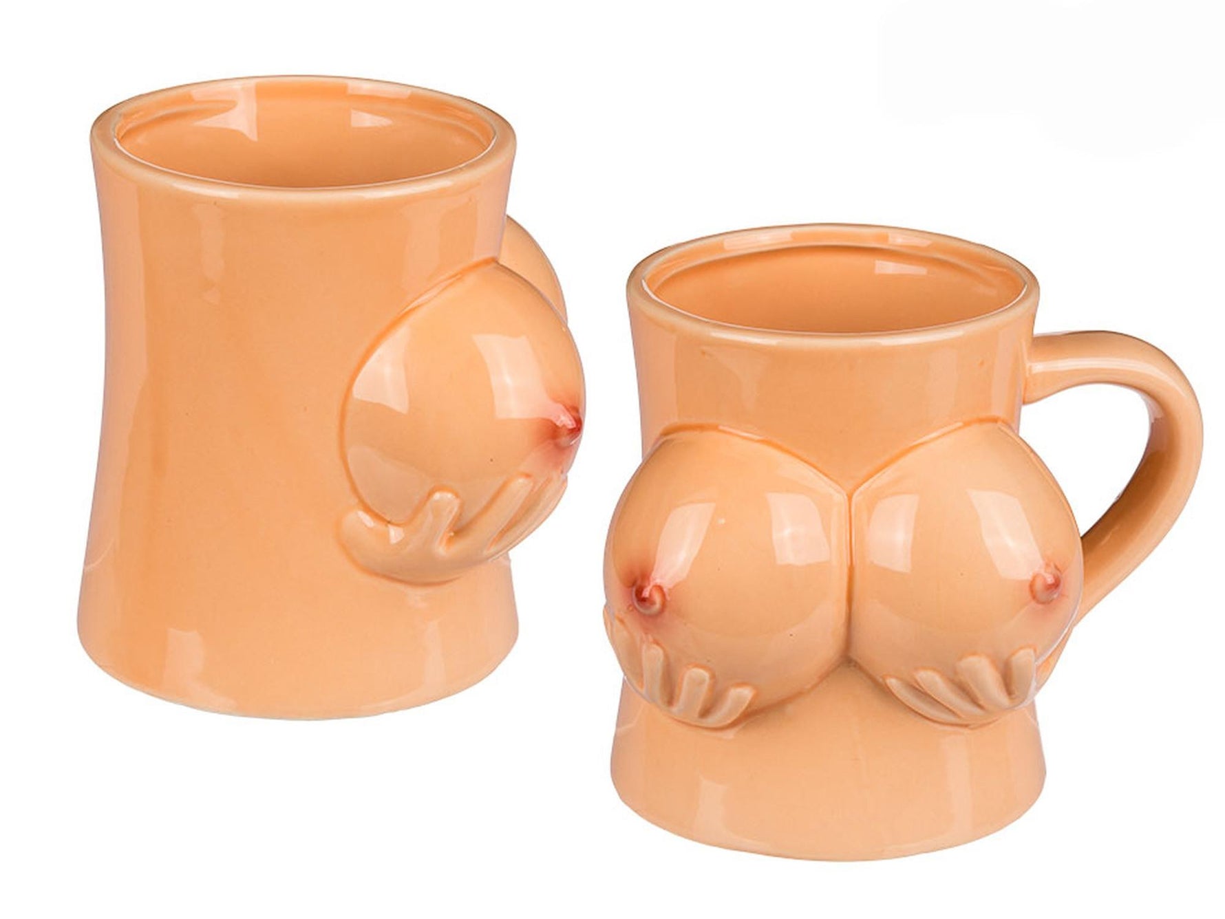 Cană ceramică cu sâni Hai să ne jucăm împreună