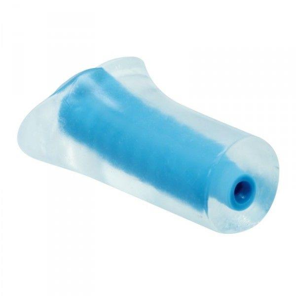 Masturbator pentru vagin albastru Timeless din TPE Toyz4lovers 11,5 cm
