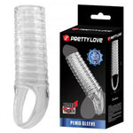 Manșon pentru penis impermeabil Pretty Love Hartman TPR