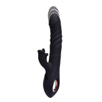 Vibrator Fantasy Pluto Bunny cu USB de împingere 23 cm