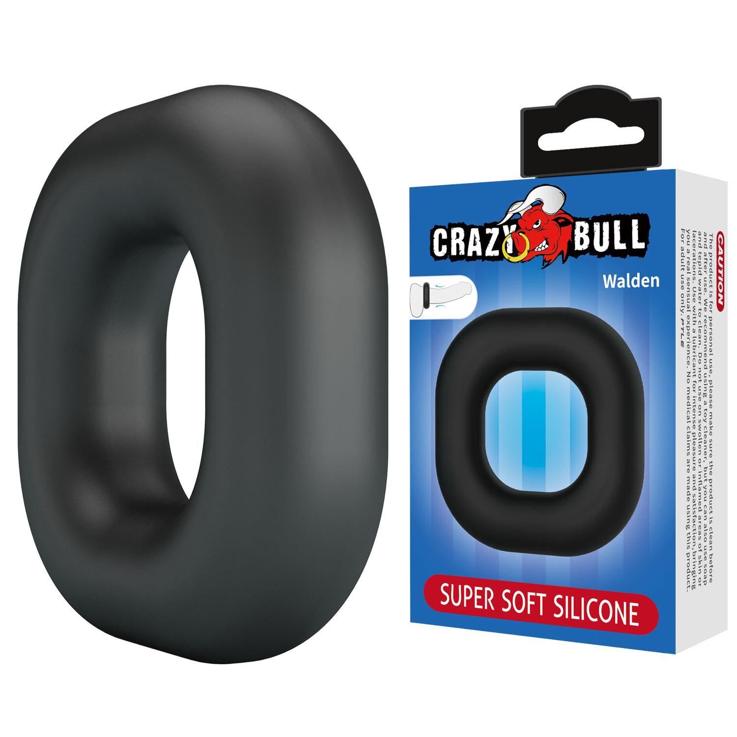 Crazy Bull Walden – Inel pentru penis din silicon super moale