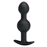 Dop anal din silicon Pretty Love Heavy Balls 10,4 cm