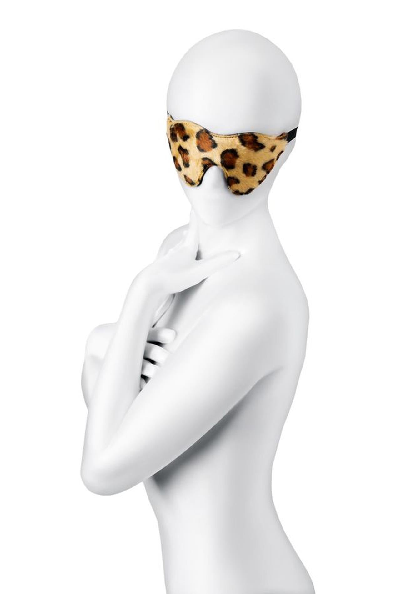 Mască Anonymous din piele PU cu imprimeu negru 26 cm