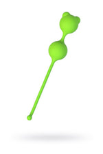 Bile vaginale din silicon A Toys Meeko verzi 16 cm
