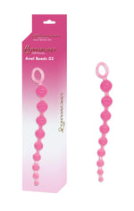 Perle anale Lovesecret din silicon roz 30 cm