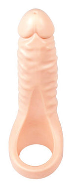 Inel pentru penis Realistixxx Double Fucker TPE 18 cm