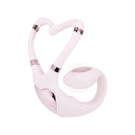 Vibrator Adrien Lastic Venus cu aplicație, roz pal, USB, 11 cm