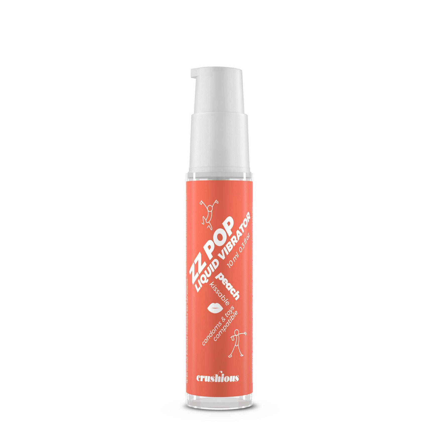 ZZ Pop Crushious Gel Vibrant Piersică 10 ml