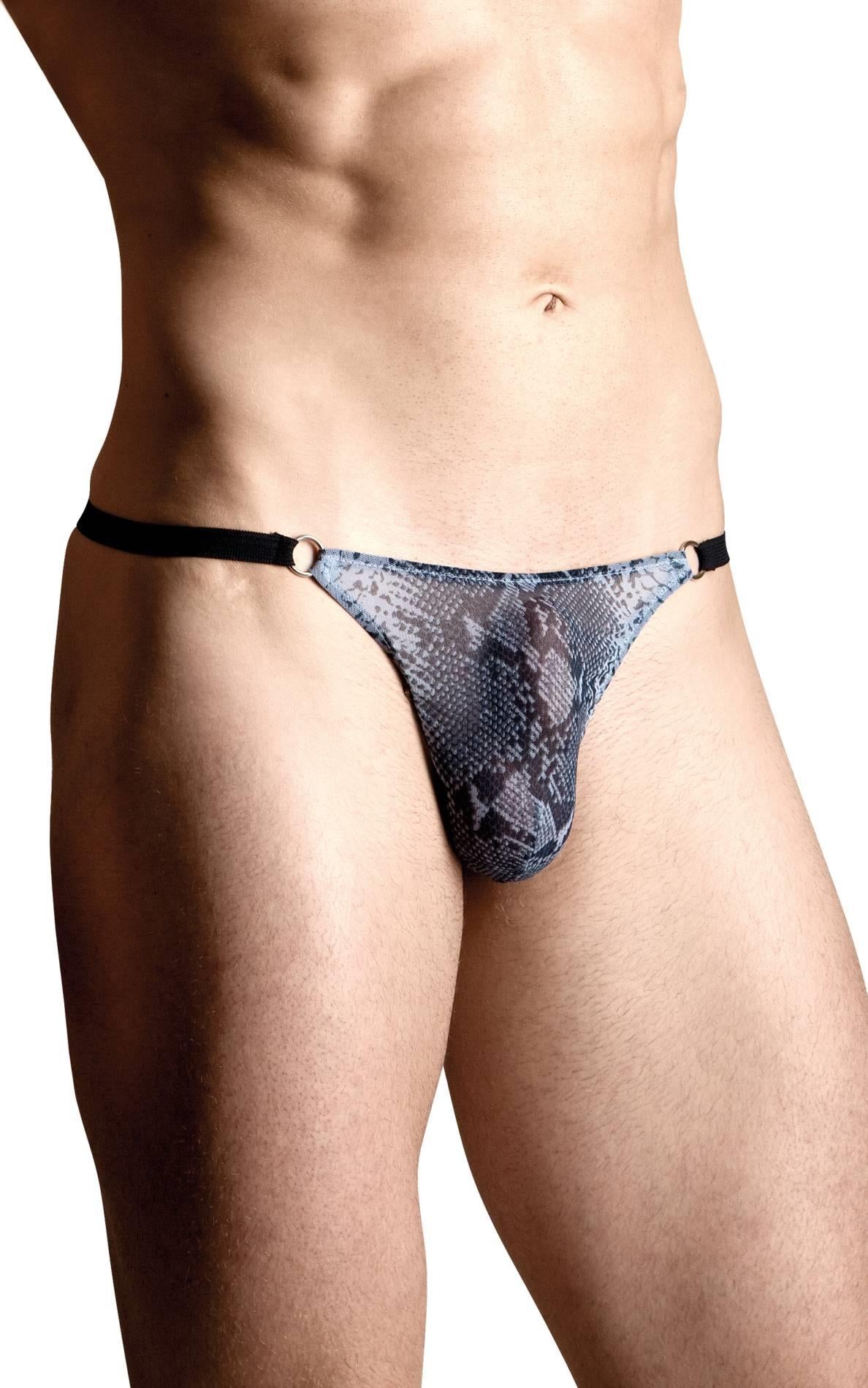 Tanga bărbătească cu model șarpe SoftLine 4488 SL