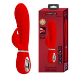 Vibrator Pretty Love Prescott Bunny Roșu cu 7 Funcții