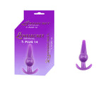 Plug anal flexibil Lovesecret Sensual TPE violet 12,6 cm