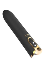 Vibrator Crave Guilty Pleasure Gold Bullet, USB, 10 moduri, impermeabil