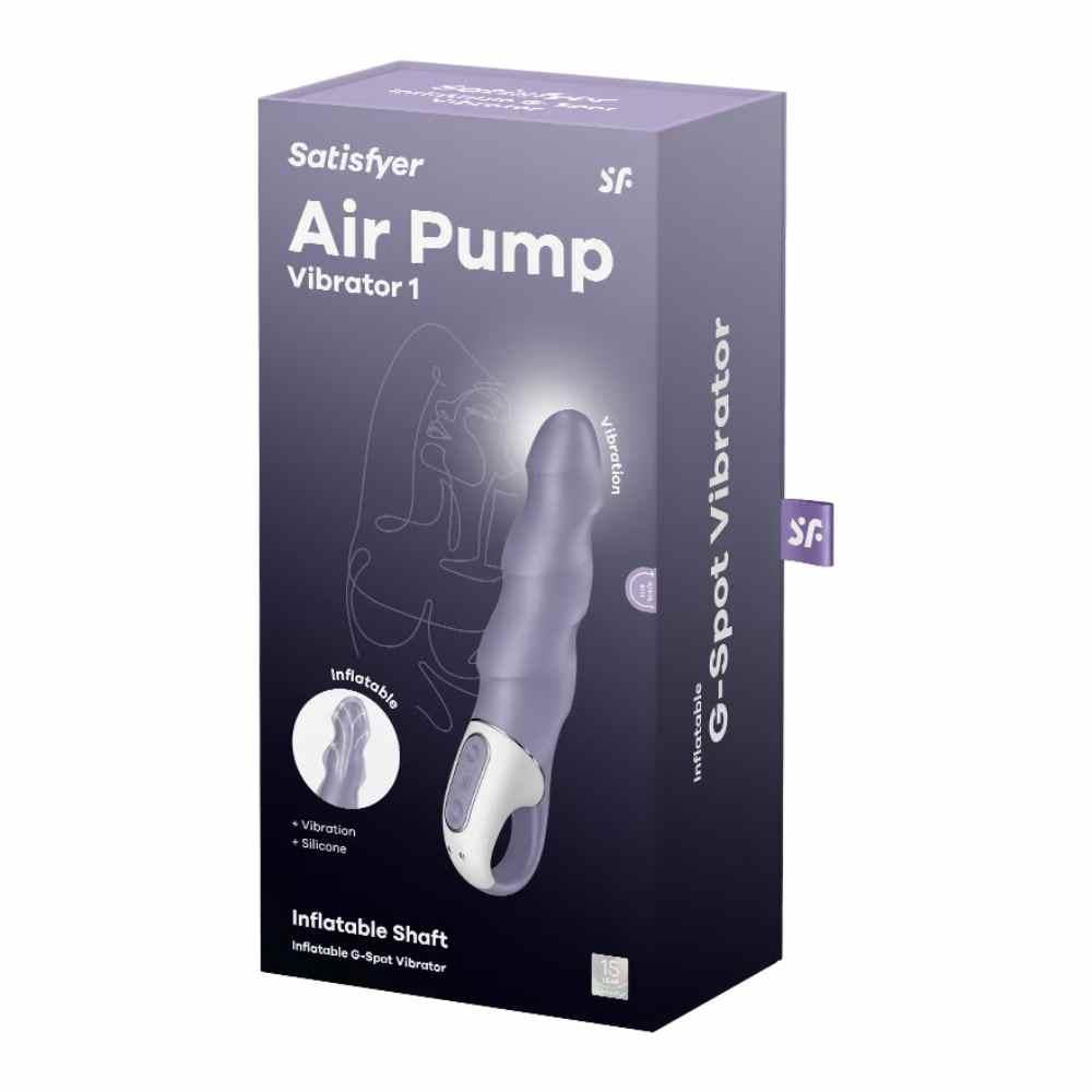 Vibrator Satisfyer Silicon cu Pompare USB pentru Punct G
